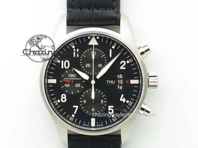 MIROTIME 0323 Versatile Aquatimer Chrono IW376803 V6F 1:1 Best Edition White Dial On SS Bracelet A 7359